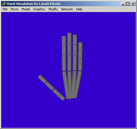 Fig 8. The Hand Simulation software 4 Results and further plans 4.