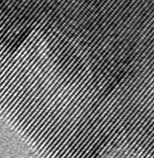 0.5 1/nm 2 nm Figure 2. High resolution TEM image and SADP (inset) of ZnO nanowires grown on GaN template under the growth time of 10 min.