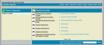 Program Objectives Hospice Compare March 27, 2018 Jennifer Kennedy, EdD, MA, BSN, RN, CHC, NHPCO Kristi Dudash, MS, NHPCO National Hospice and Palliative Care Organization Describe the CASPER reports