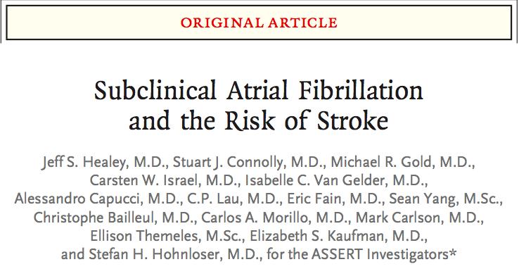 Non-symptomatic paroxysmal AF is often undetected and untreated. This increases the thromboembolic risk, which is a major concern in patient care.