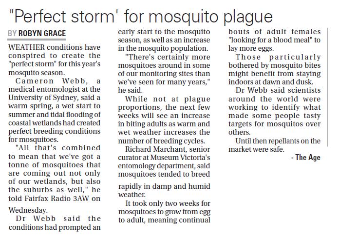 mosquito-borne disease?
