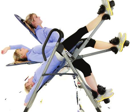 Prepare to Invert (continued) NXT-S Owner s Manual - 4 Testing Your Balance and Rotation Control When adjusted properly, you will control the rotation of the inversion table by simply shifting your