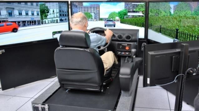 Driving simulators research Driving simulators have the capacity to distinguish between controls and drivers with Alzheimer s disease, Parkinson s disease or stroke, and have enabled a better
