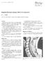 Magnetic Resonance Imaging (MRI) in Syringomyelia