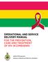 OPERATIONAL AND SERVICE DELIVERY MANUAL FOR THE PREVENTION, CARE AND TREATMENT OF HIV IN ZIMBABWE