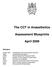 The CCT in Anaesthetics. Assessment Blueprints. April 2009