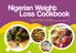 Nigerian Weight. Loss Cookbook. By Olu Aijotan  Quick Start Guide