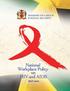 NATIONAL WORKPLACE POLICY ON HIV AND AIDS : : MAY Table of Contents