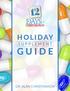 DAYS of CHRISTIANSON HOLIDAY SUPPLEMENT GUIDE DR. ALAN CHRISTIANSON