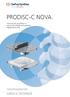PRODISC-C NOVA. SURGICAL TECHNIQUE. Cervical disc prosthesis to restore disc height and maintain segmental motion.