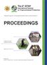 PROCEEDINGS. The 6 th ISTAP International Seminar on Tropical Animal Production