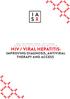 HIV / VIRAL HEPATITIS: