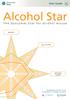 Alcohol Star. T h e O u t c o m e s S t a r f o r a l c o h o l m i s u s e. User Guide. alcohol. physical health