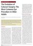 The Evolution of Cataract Surgery: The Most Common Eye Procedure in Older Adults