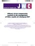 Efficacy of two compression systems in the management of VLUs: results of a European RCT