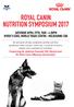 ROYAL CANIN NUTRITION SYMPOSIUM 2017