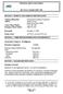 MATERIAL SAFETY DATA SHEET. ACT-LR Jr. Cuvette (JACT-LR) Edison, New Jersey SECTION 2 COMPOSITION/INFORMATION ON INGREDIENTS