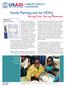 Family Planning and the MDGs: Saving Lives, Saving Resources