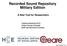 Recorded Sound Repository Military Edition