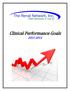Clinical Performance Goals