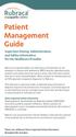 Patient Management Guide