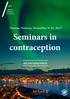 Seminars in contraception uit.no/semcontra