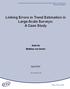 Linking Errors in Trend Estimation in Large-Scale Surveys: A Case Study