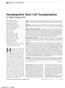 Hematopoietic Stem Cell Transplantation JAMA. 2010;303(16):