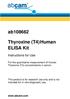 Thyroxine (T4) Human ELISA Kit