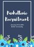 Panhellenic Recruitment. January 9-14, 2018 Butler University