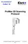 ProMax 3D Scanning Protocol