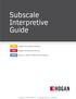 Subscale Interpretive Guide