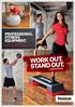 professional fitness equipment. reebokprofessional.com work out. stand out. #livewithfire