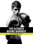 THE ULTIMATE BOXING WORKOUT