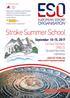 Stroke Summer School. September 10-15, 2017 Larissa/Olympus, GREECE. Olympian Bay Hotel, Leptokarya. e-program
