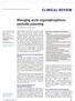 CLINICAL REVIEW. Managing acute organophosphorus pesticide poisoning. Darren M Roberts, 1 Cynthia K Aaron 2