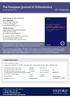 The European Journal of Orthodontics