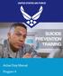 Active Duty Suicide Prevention Training Manual