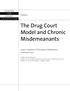 The Drug Court Model and Chronic Misdemeanants