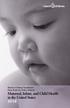 March of Dimes Foundation Data Book for Policy Makers Maternal, Infant, and Child Health in the United States