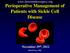 Perioperative Management of Patients with Sickle Cell Disease