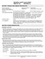 MATERIAL SAFETY DATA SHEET MSDS W-142 REVISION 16