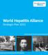 World Hepatitis Alliance Strategic Plan 2015