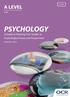 PSYCHOLOGY A Guide to Relating Core Studies to Psychological Areas and Perspectives