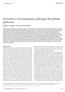 Immunity to the respiratory pathogen Bordetella pertussis
