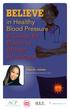 in Healthy Blood Pressure A Guide for Blacks or African Americans