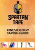 PRRTR TAPE KINESIOLOGY TAPING GUIDE