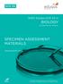 BIOLOGY SPECIMEN ASSESSMENT MATERIALS GCE AS. WJEC Eduqas GCE AS in. Teaching from 2015 ACCREDITED BY OFQUAL