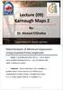Lecture (09) Karnaugh Maps 2