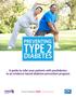 PREVENTING TYPE 2 DIABETES. A guide to refer your patients with prediabetes to an evidence-based diabetes prevention program